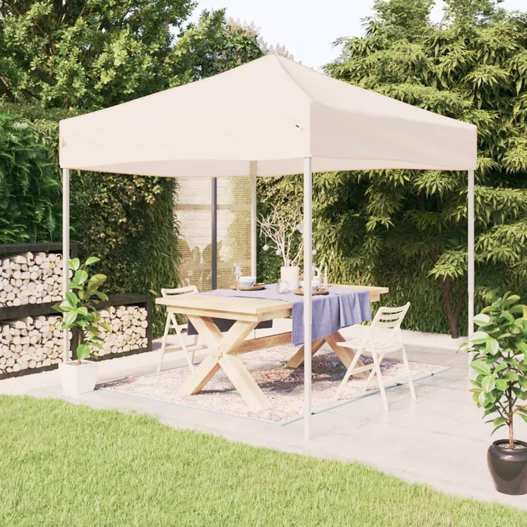 Carpa para fiestas plegable gris antracita 3x3 m