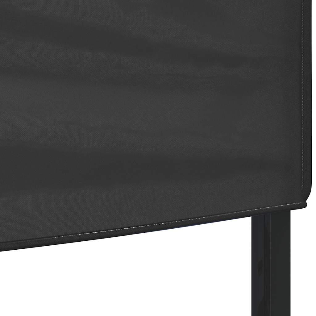 Carpa para fiestas plegable gris antracita 3x3 m