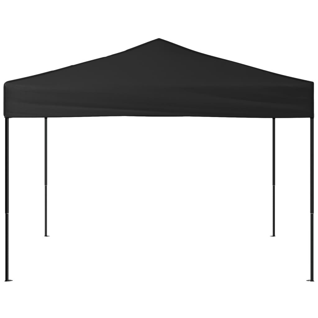 Carpa para fiestas plegable gris antracita 2x2 m