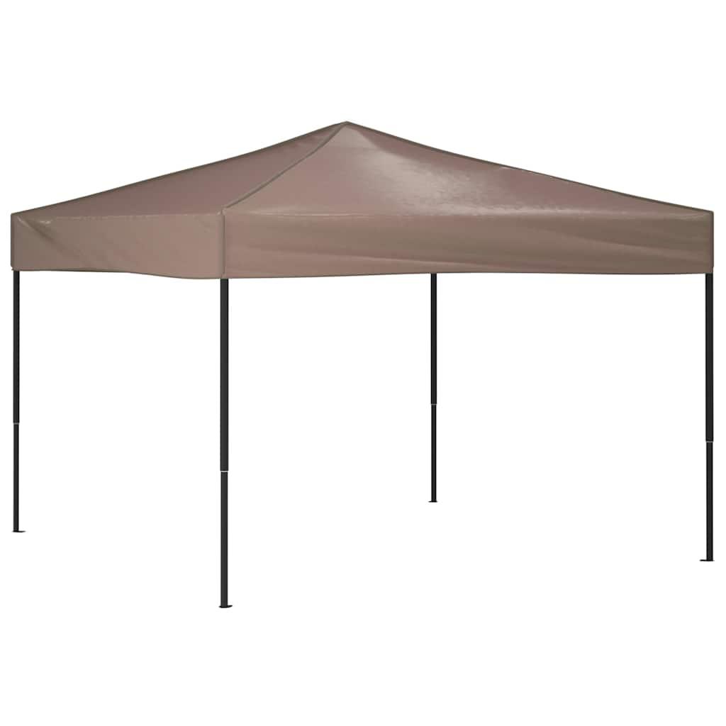 Carpa para fiestas plegable gris antracita 3x3 m