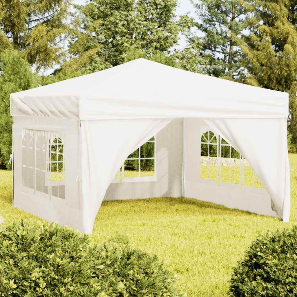 Carpa para fiestas plegable con paredes laterales