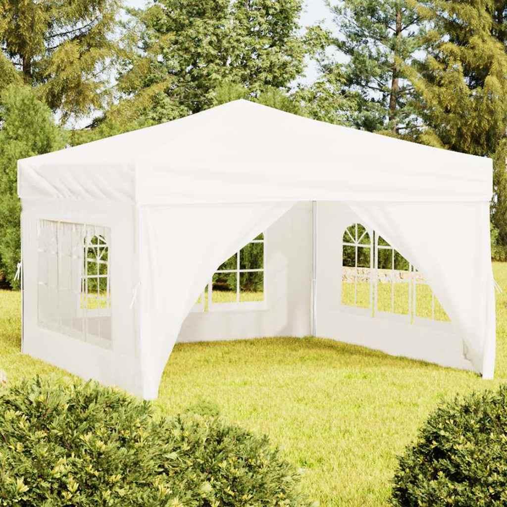 Carpa para fiestas plegable con paredes laterales