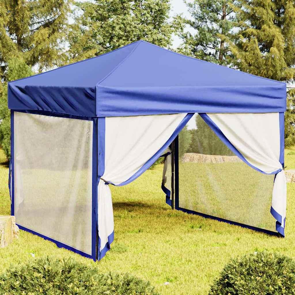 Carpa para fiestas plegable con paredes laterales