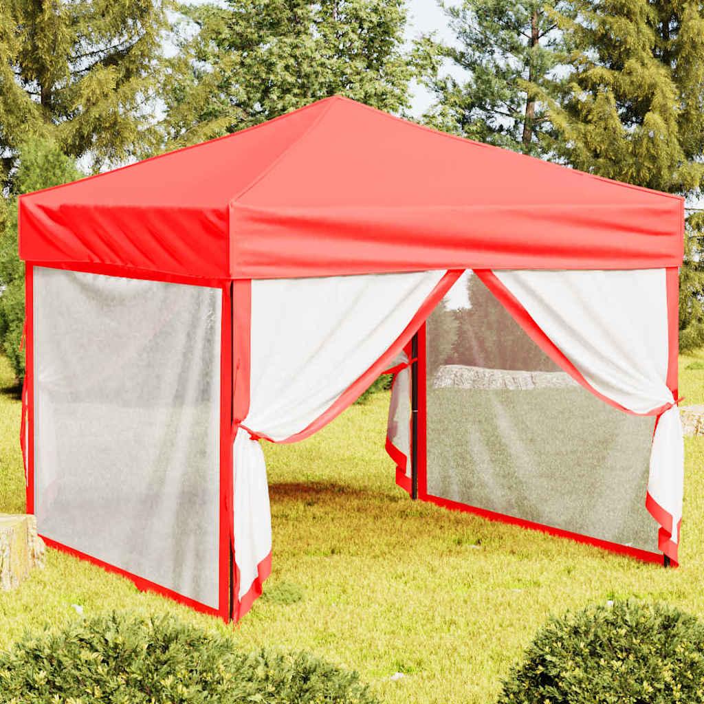 Carpa para fiestas plegable con paredes laterales