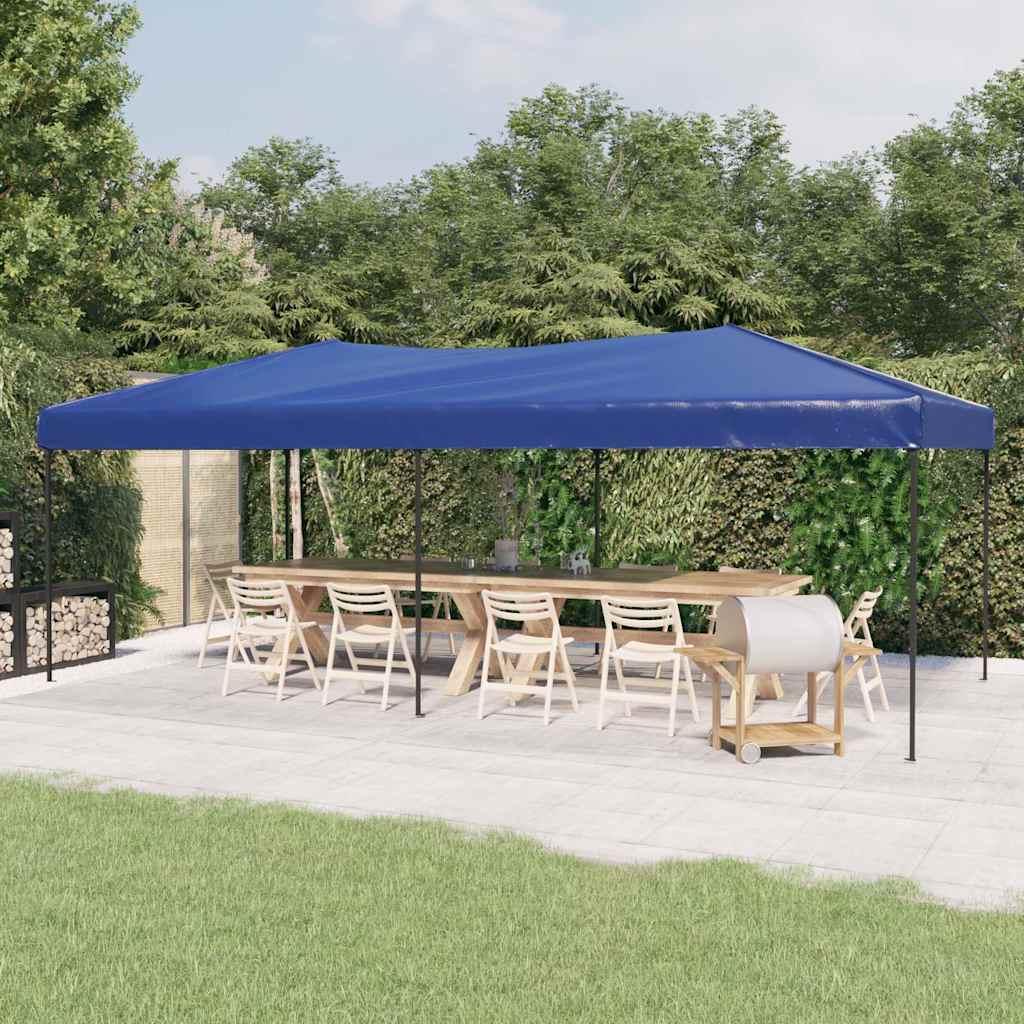 Carpa para fiestas plegable gris antracita 2x2 m
