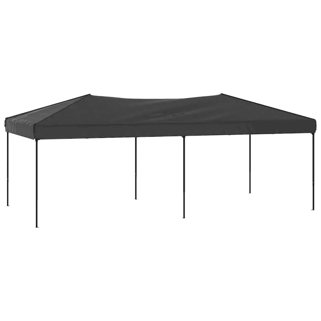 Carpa para fiestas plegable gris antracita 2x2 m
