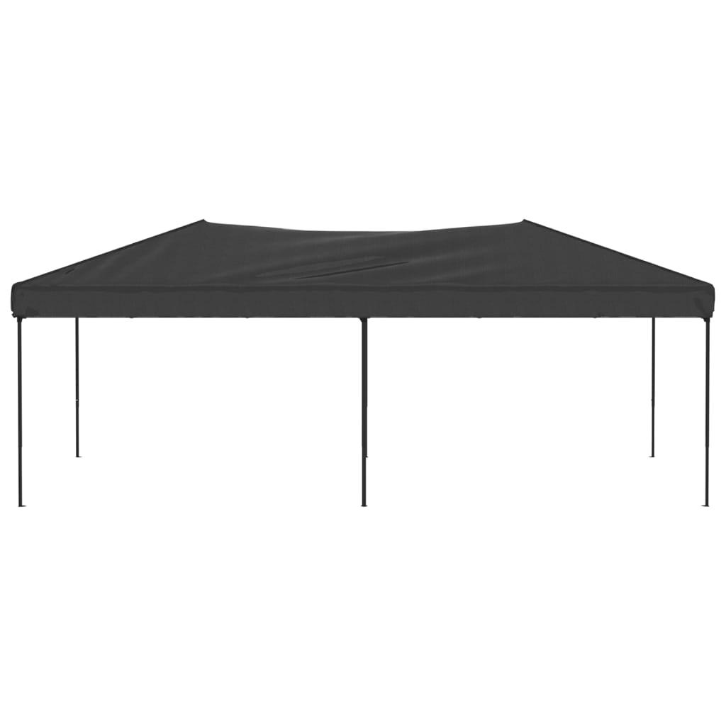 Carpa para fiestas plegable gris antracita 2x2 m