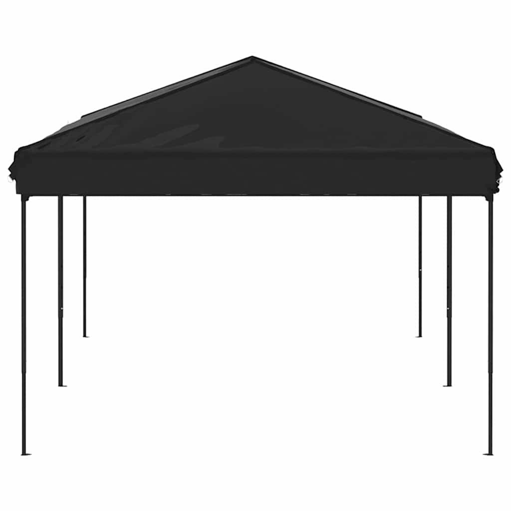 Carpa para fiestas plegable gris antracita 2x2 m