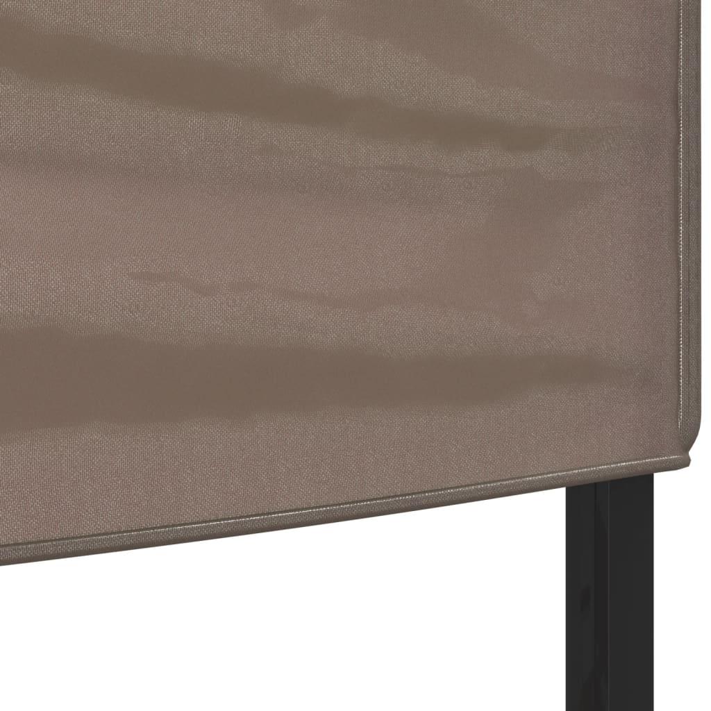 Carpa para fiestas plegable gris antracita 2x2 m