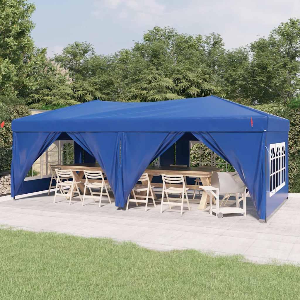 Carpa para fiestas plegable con paredes laterales