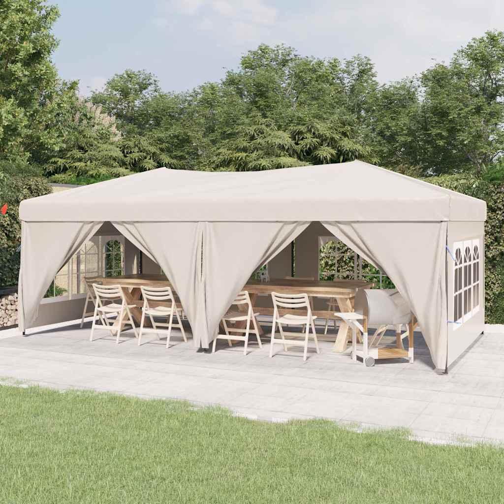 Carpa para fiestas plegable con paredes laterales