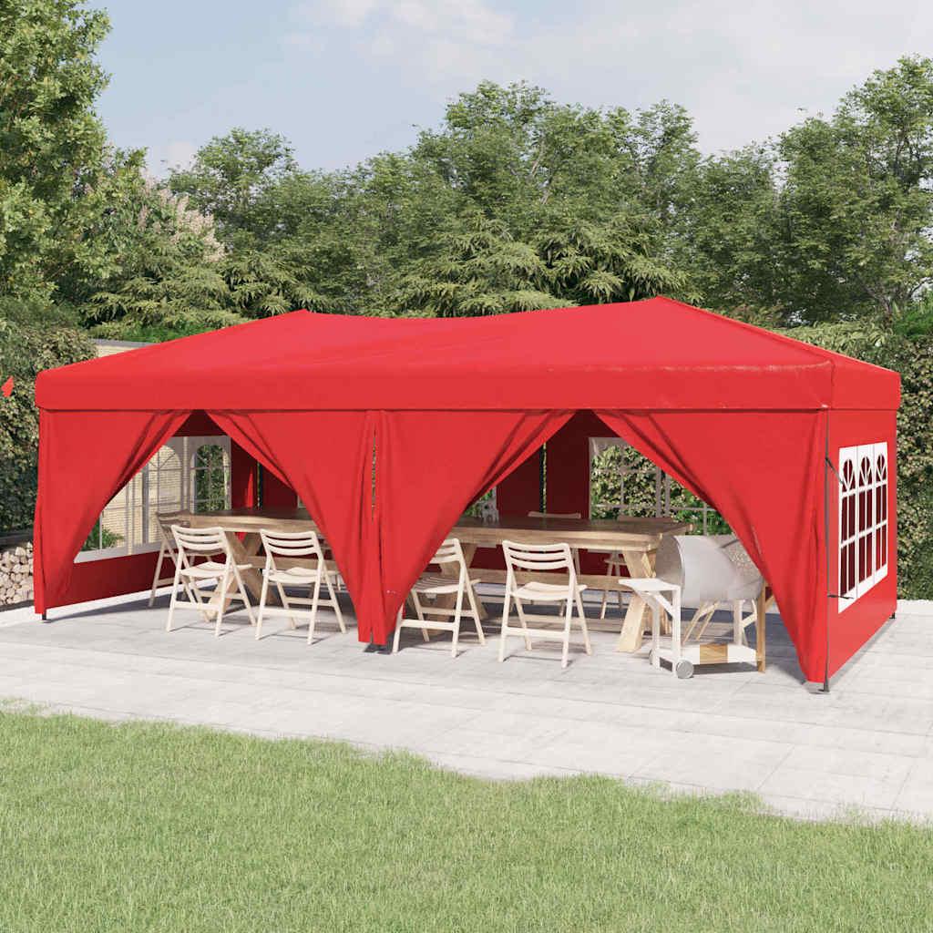 Carpa para fiestas plegable con paredes laterales