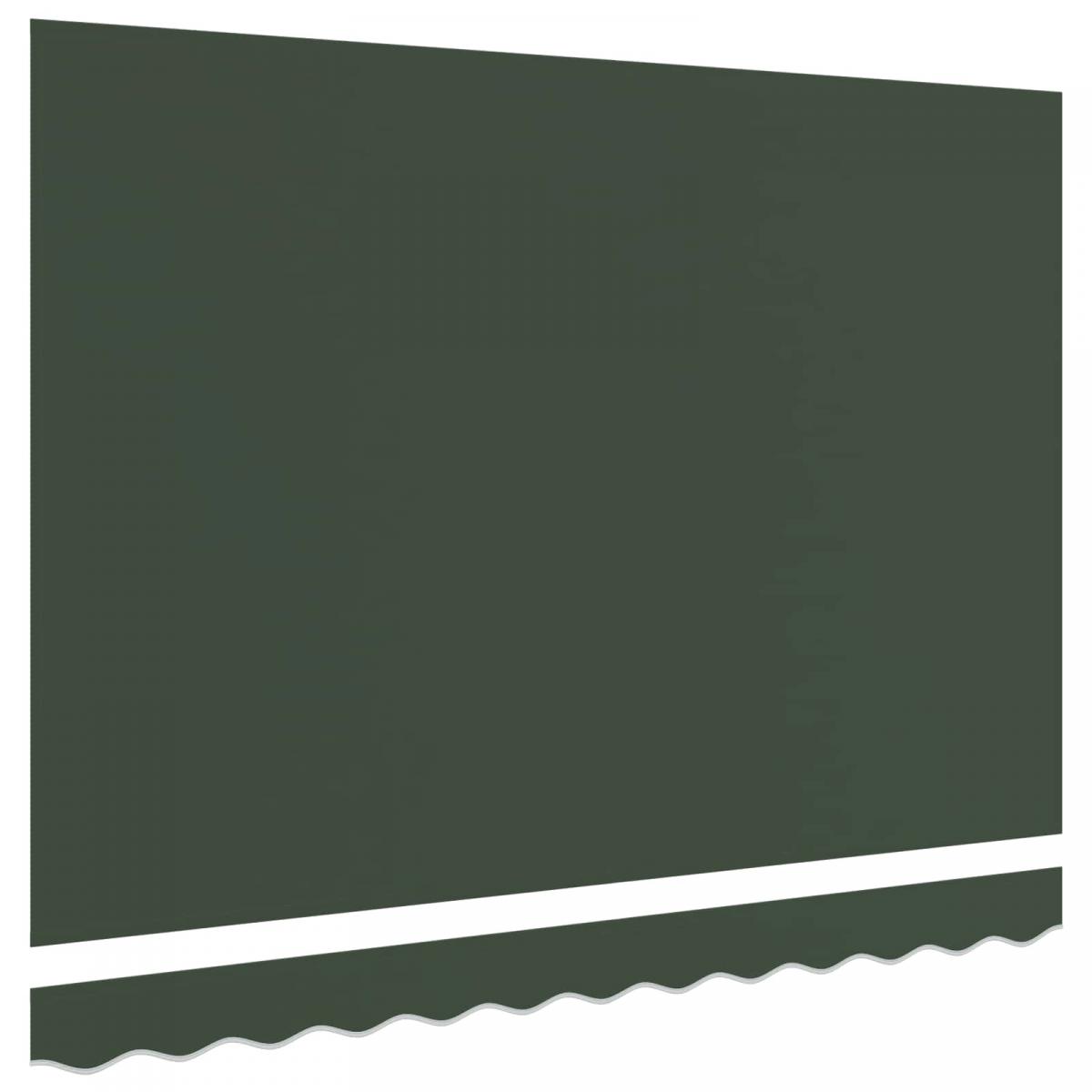 Tela de Repuesto para Toldos Gris claro y blanco. 281 x 245 cm