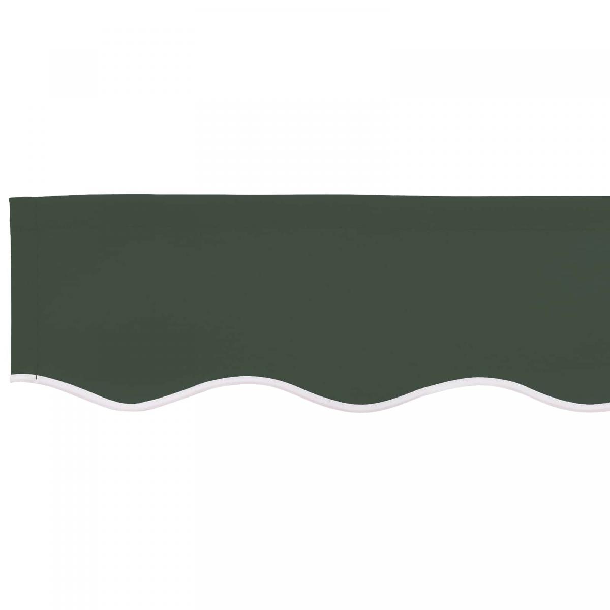 Tela de Repuesto para Toldos Gris claro y blanco. 281 x 245 cm