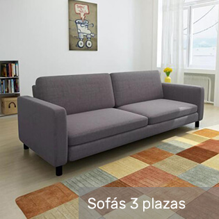 sofá tres plazas