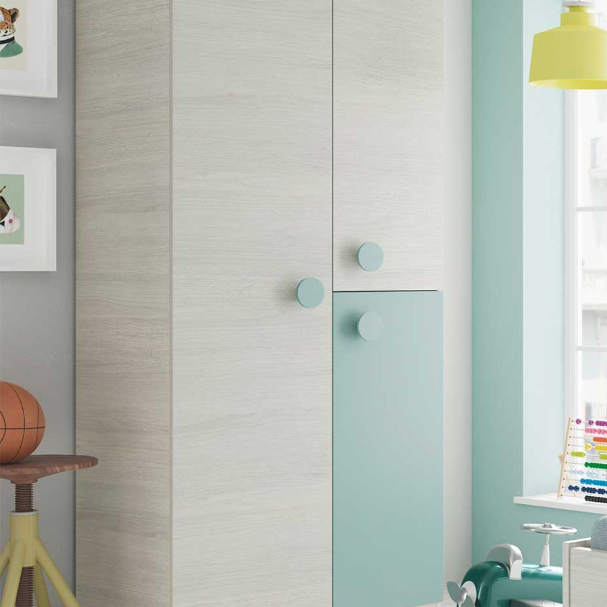 Armario juvenil puertas batientes NEKI