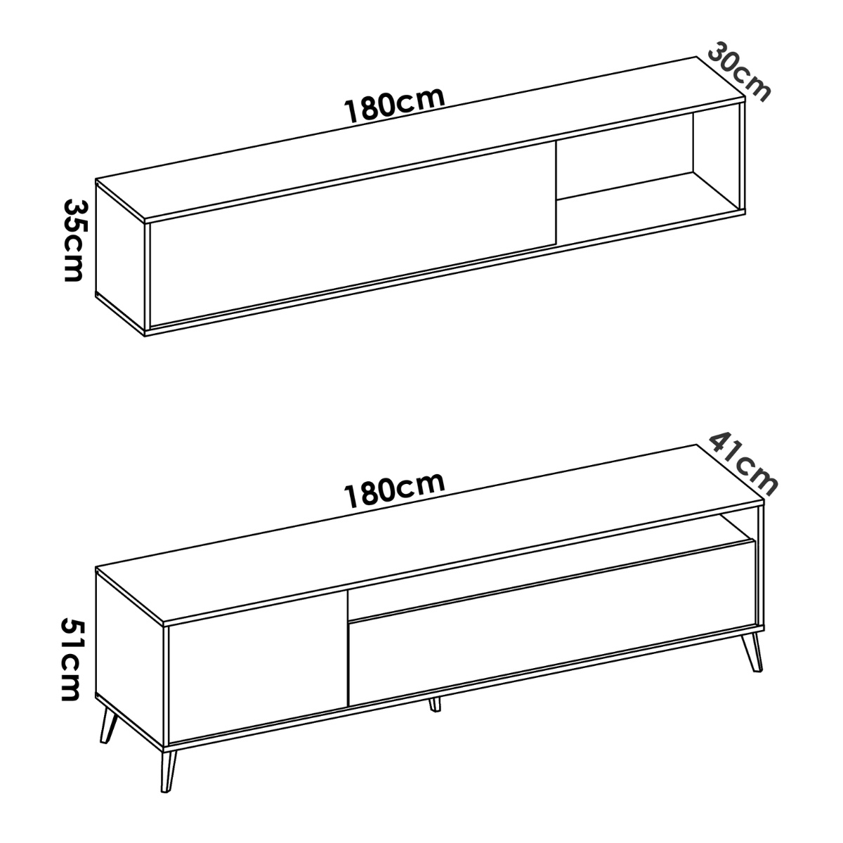 Mueble de salón LEVY