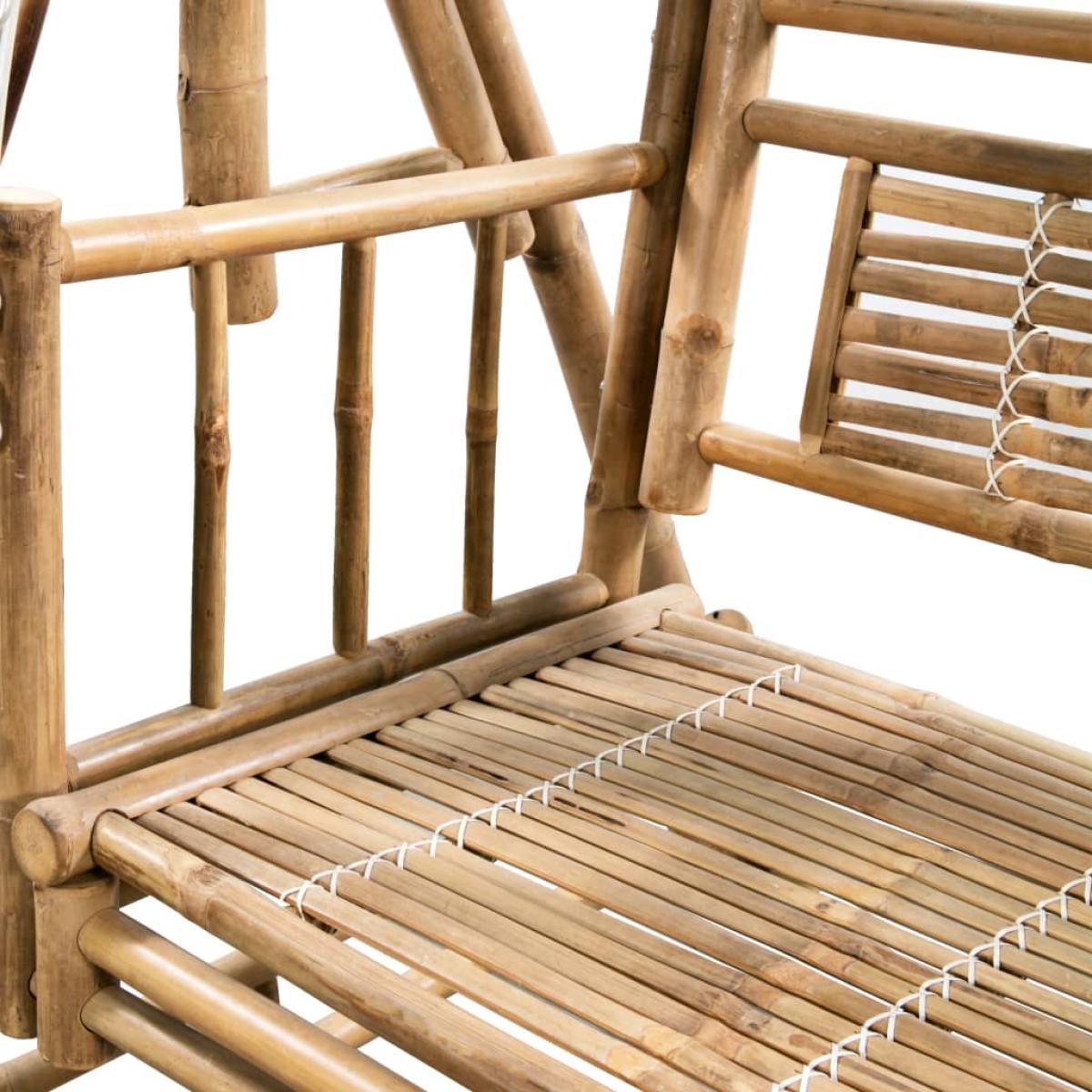 Columpio de top bambu