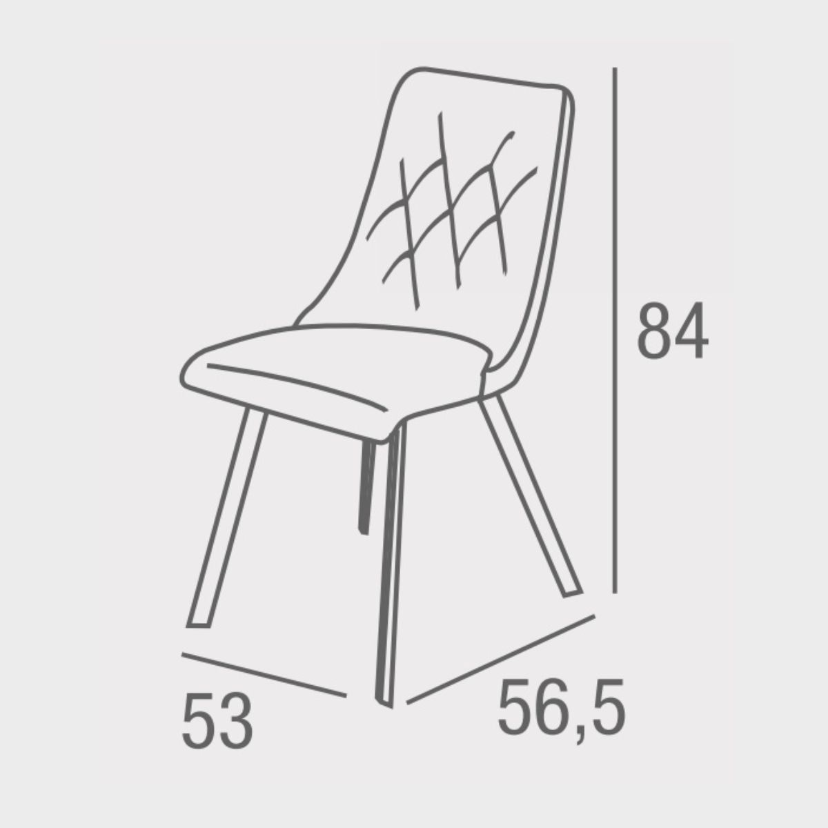 Silla de comedor NUIT