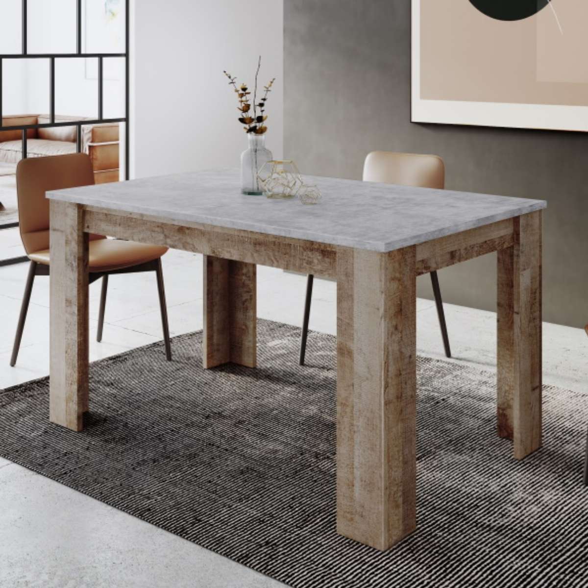 Mesa de comedor extensible  LONDON