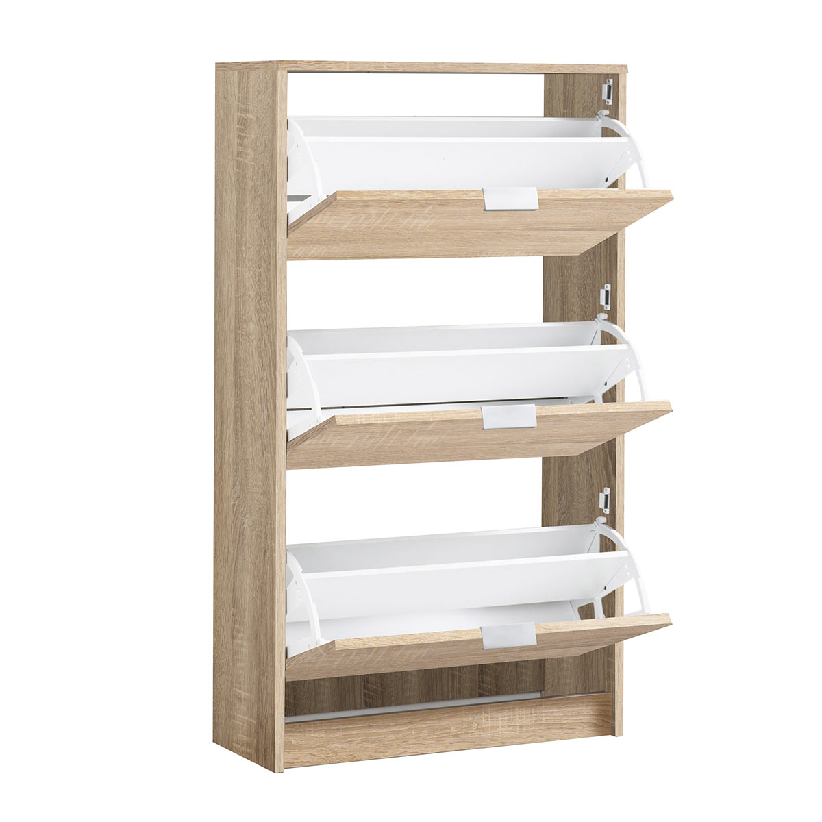 Zapatero 3 puertas espejo HUGO (12 pares)