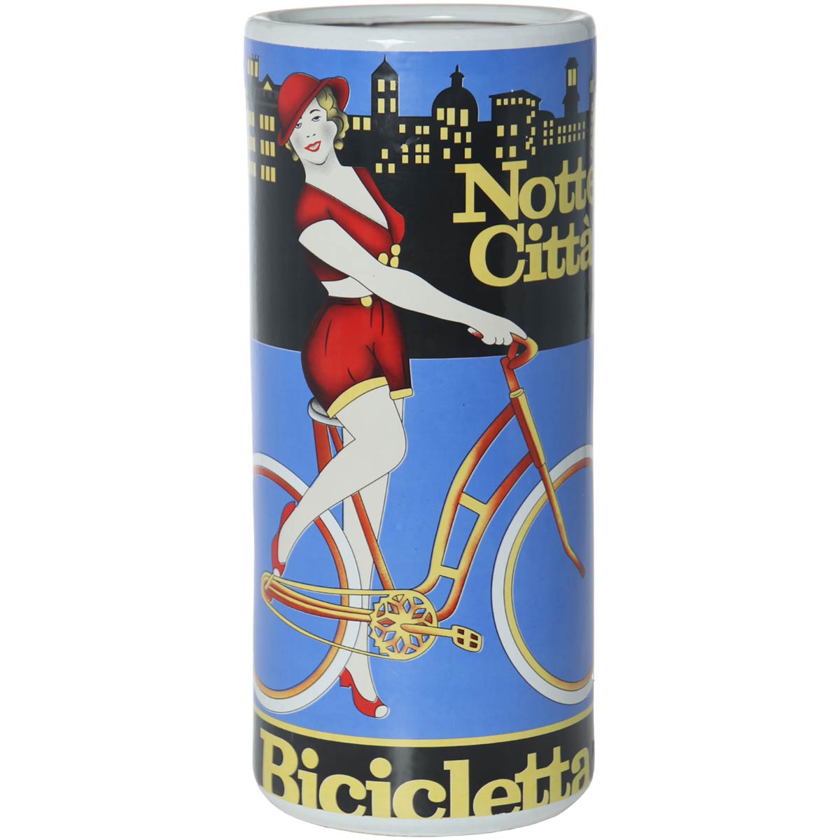 Paragüero porcelana BICICLETA