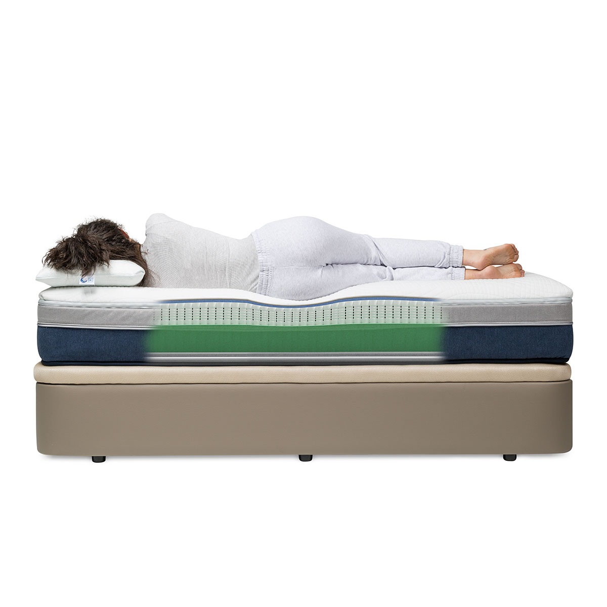 Colchón híbrido domotex® TANIT