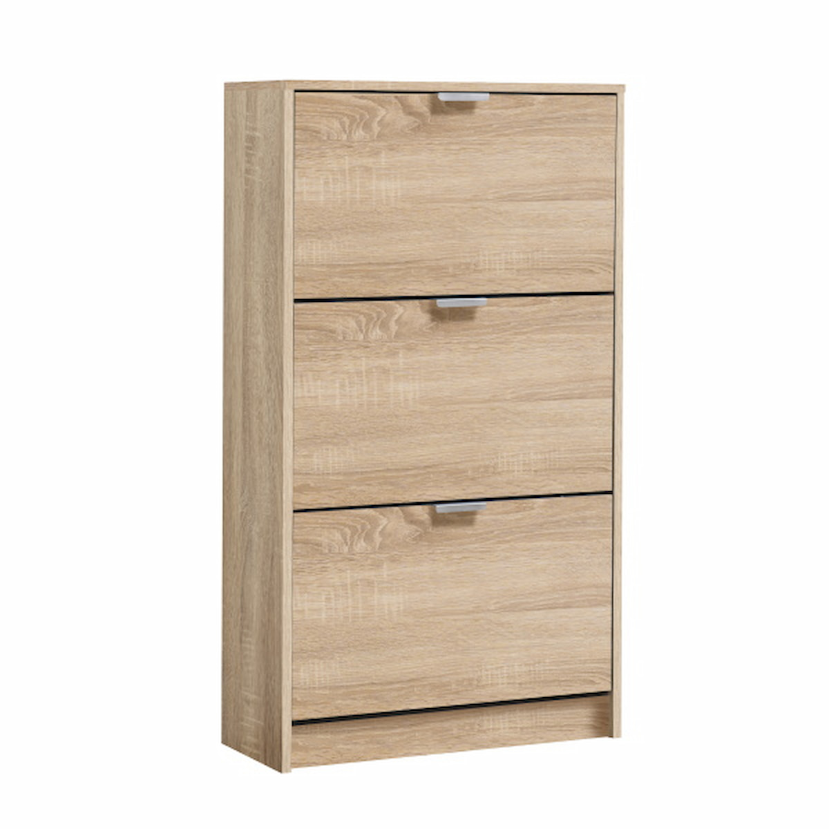 Zapatero 3 puertas color roble sonoma HUGO