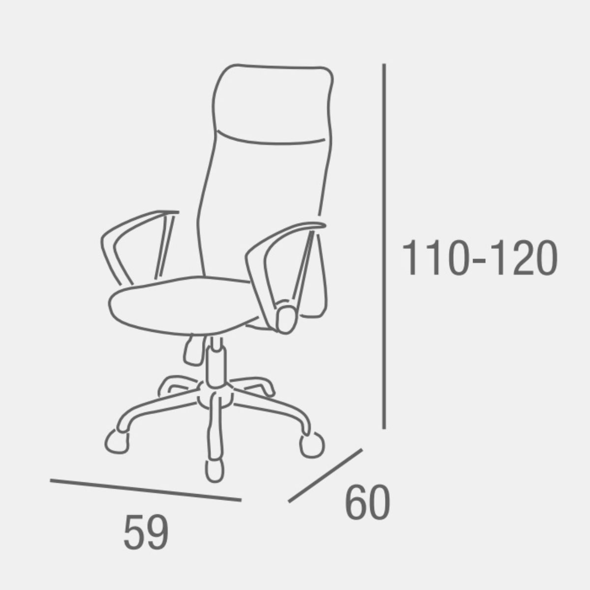 Silla de oficina LAYLA