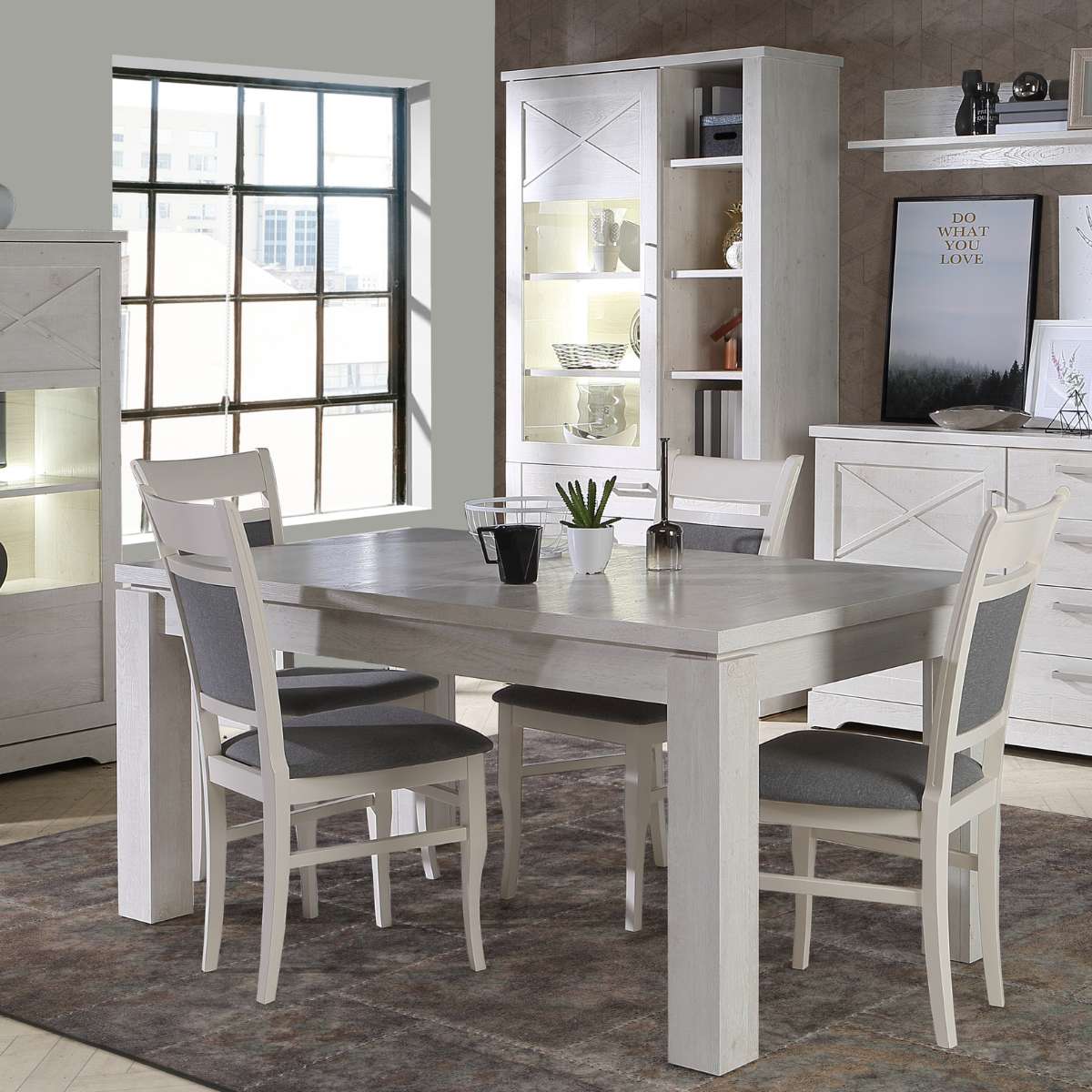 Mesa de comedor extensible ROMAIN