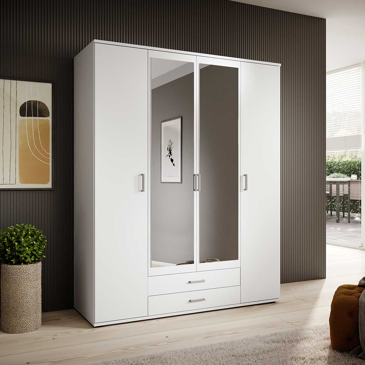 Armario 4 puertas batientes CARLA