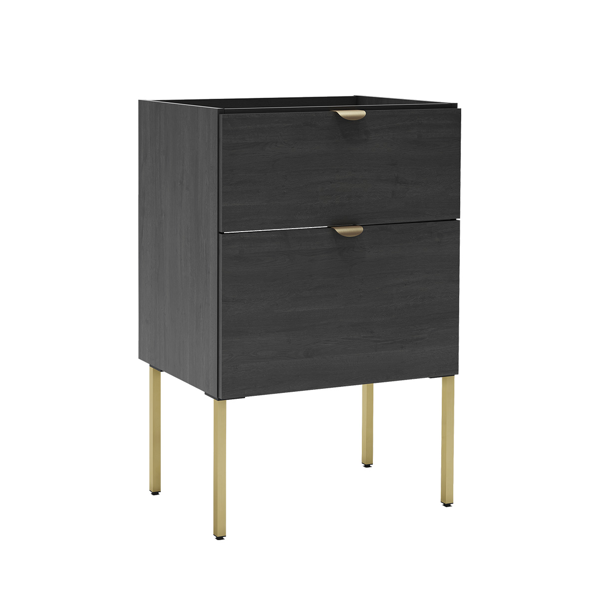 Mueble de baño roble azabache KIMON