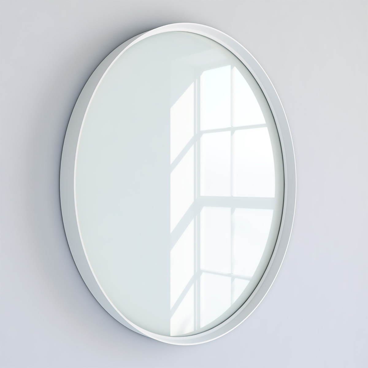 Espejo redondo metálico WINLON