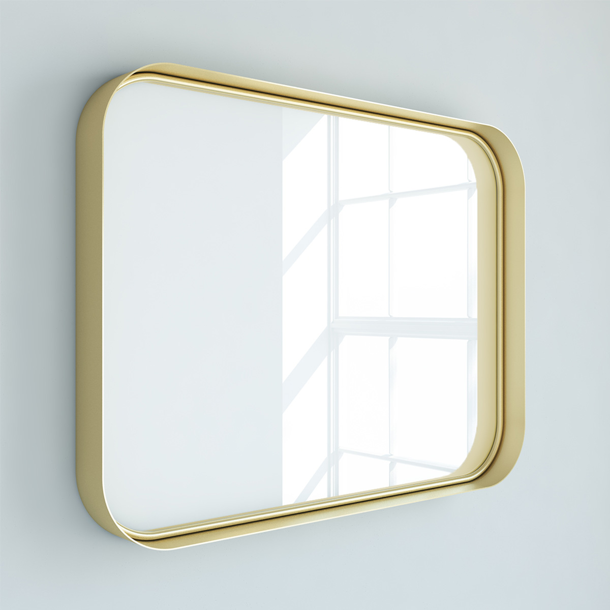 Espejo rectangular metálico WINLON