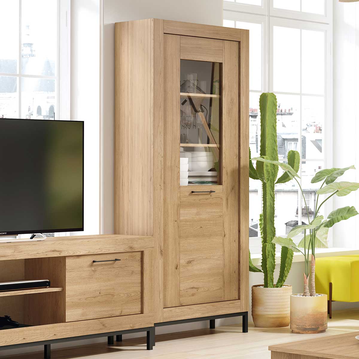 Vitrina puerta de cristal STAN