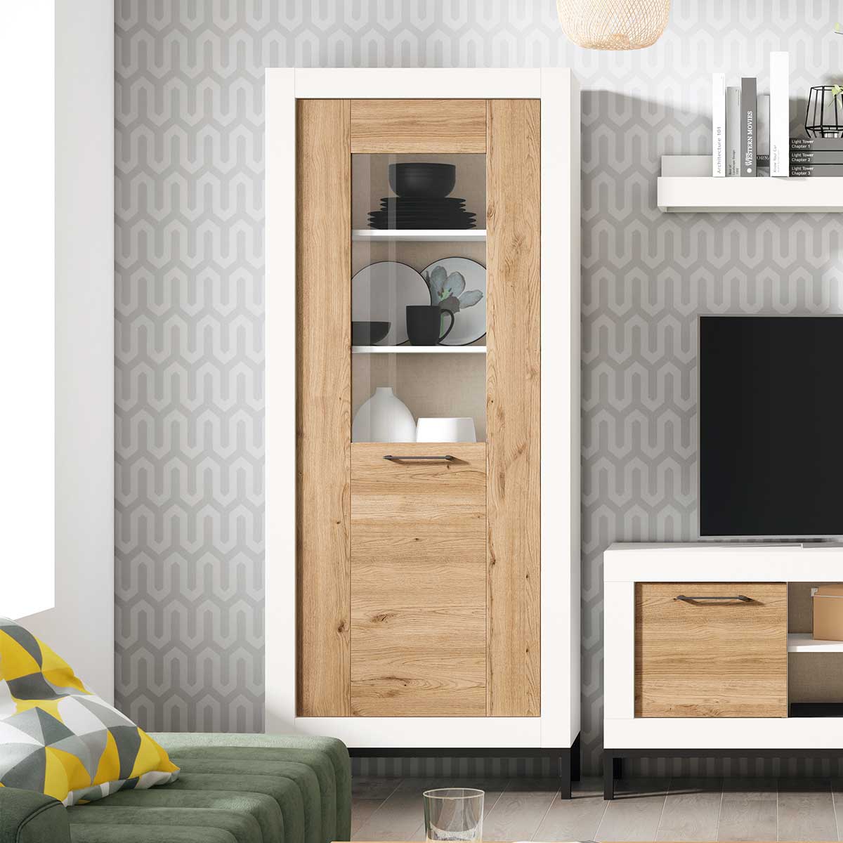 Vitrina puerta de cristal STAN