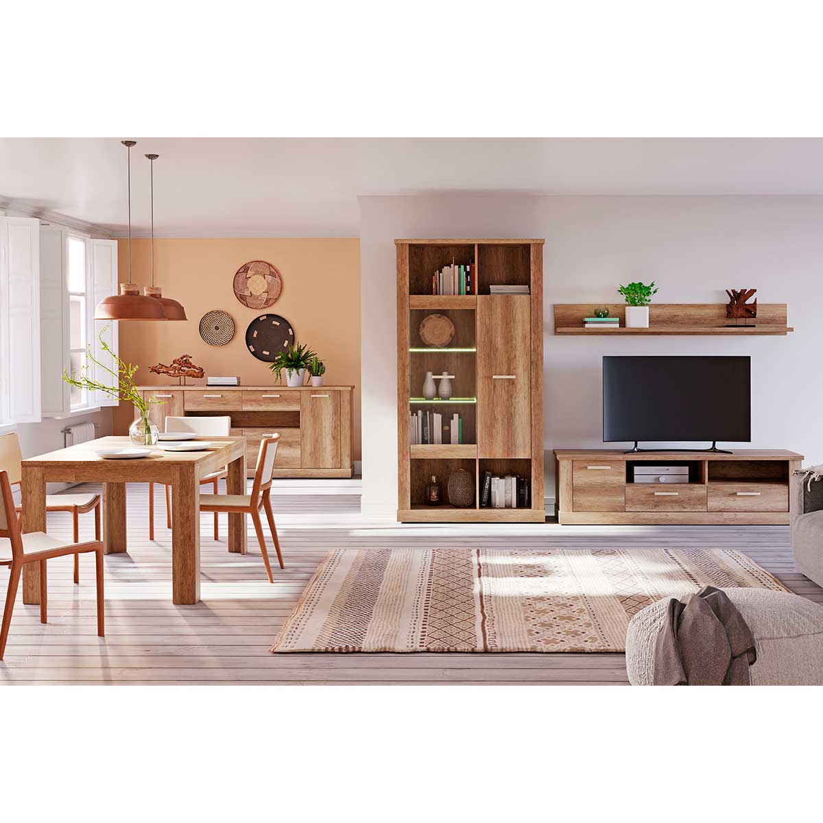 Mesa comedor extensible VINCAL