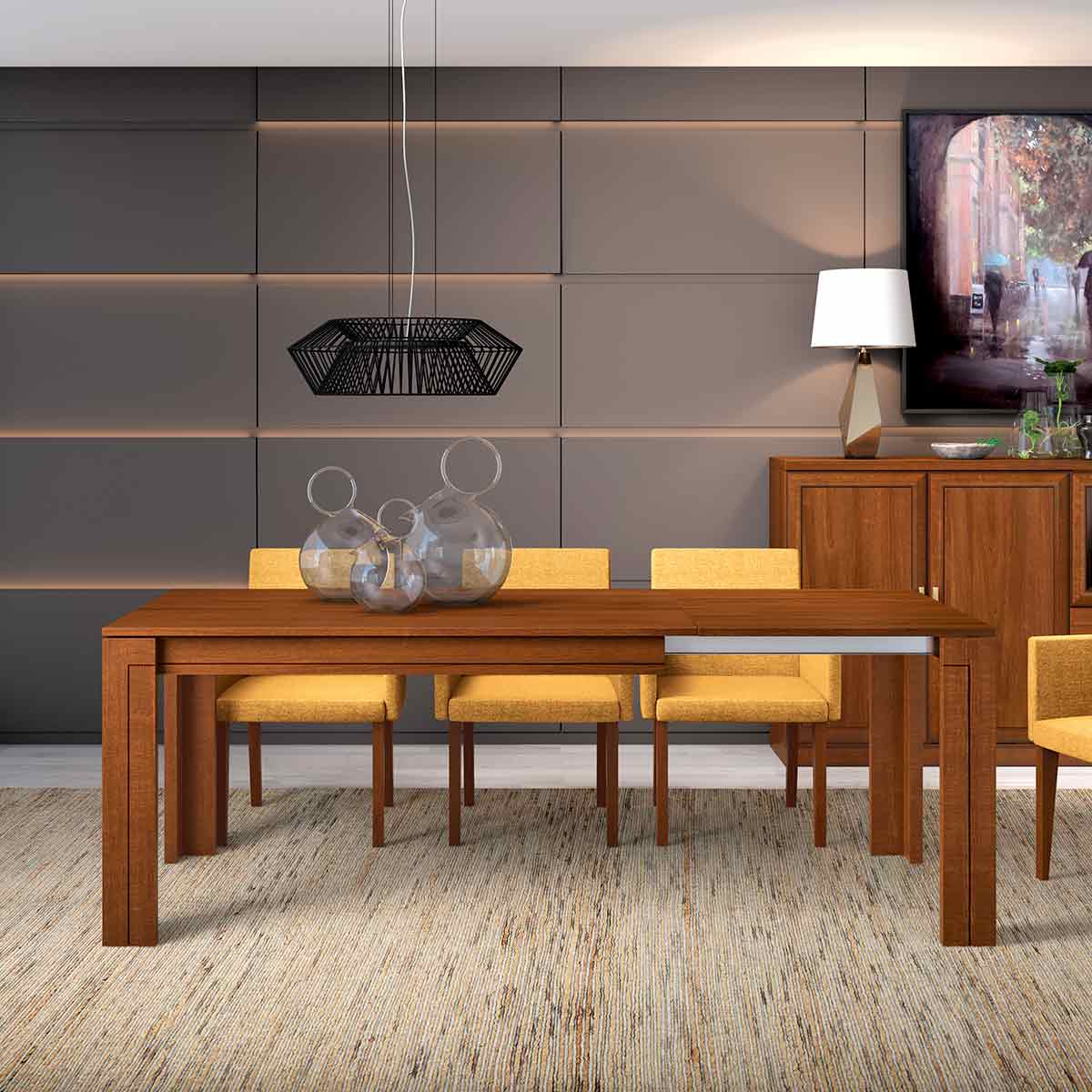 Mesa de comedor extensible SUCAN