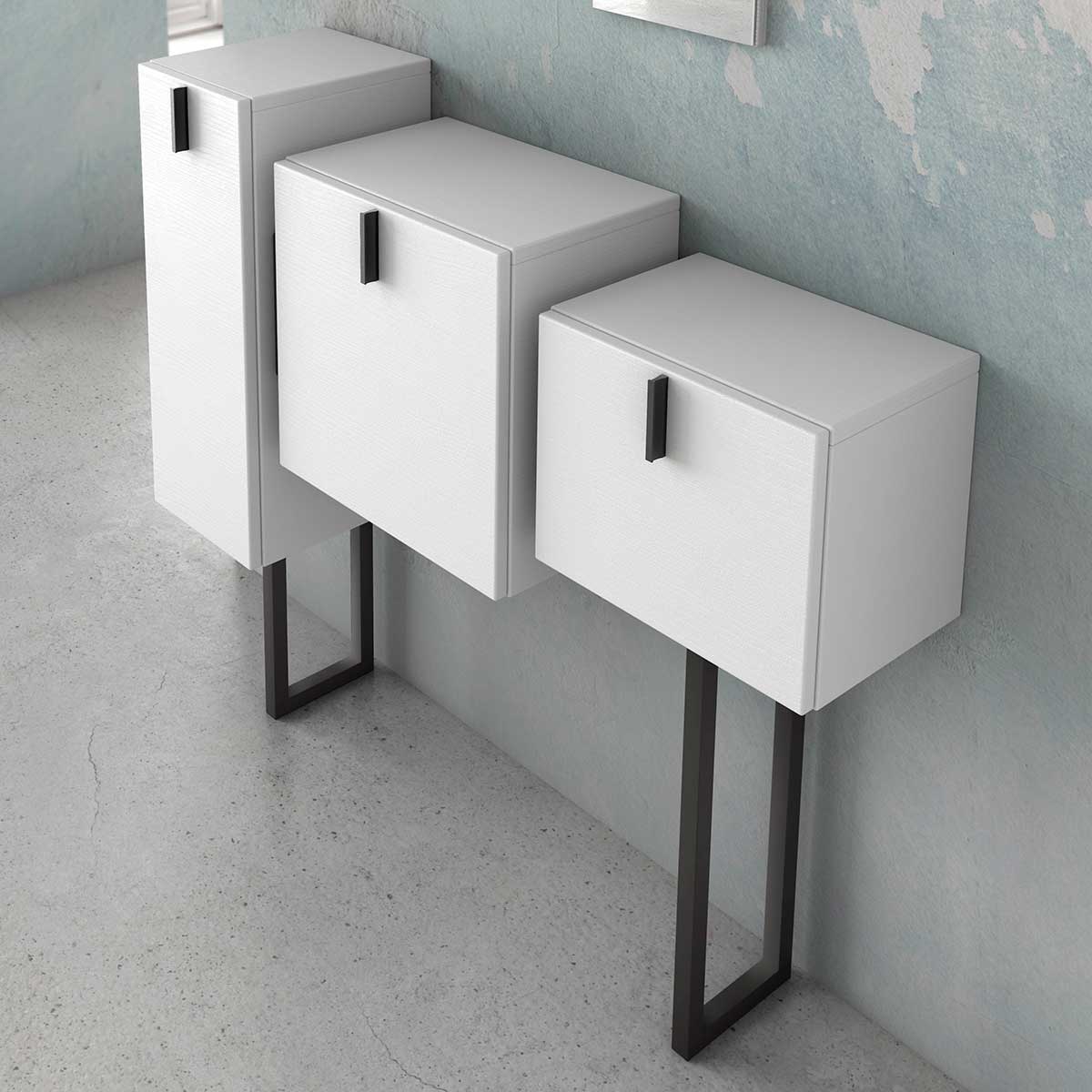 Mueble recibidor blanco ENER