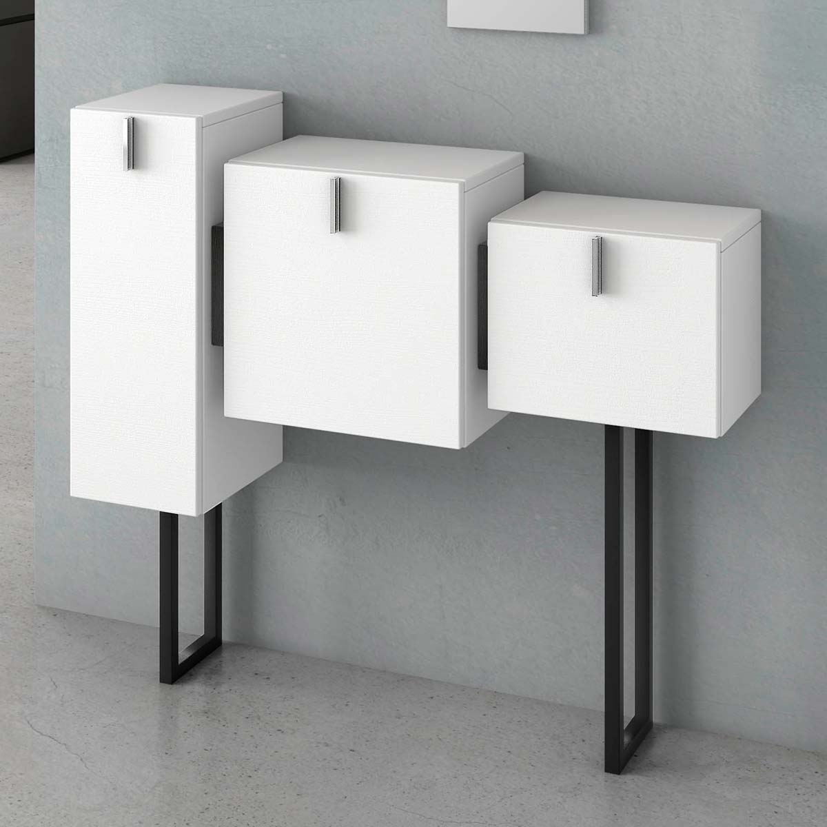 Mueble recibidor blanco ENER