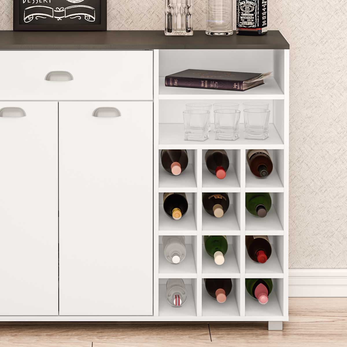 Botellero dos puertas FIDEX