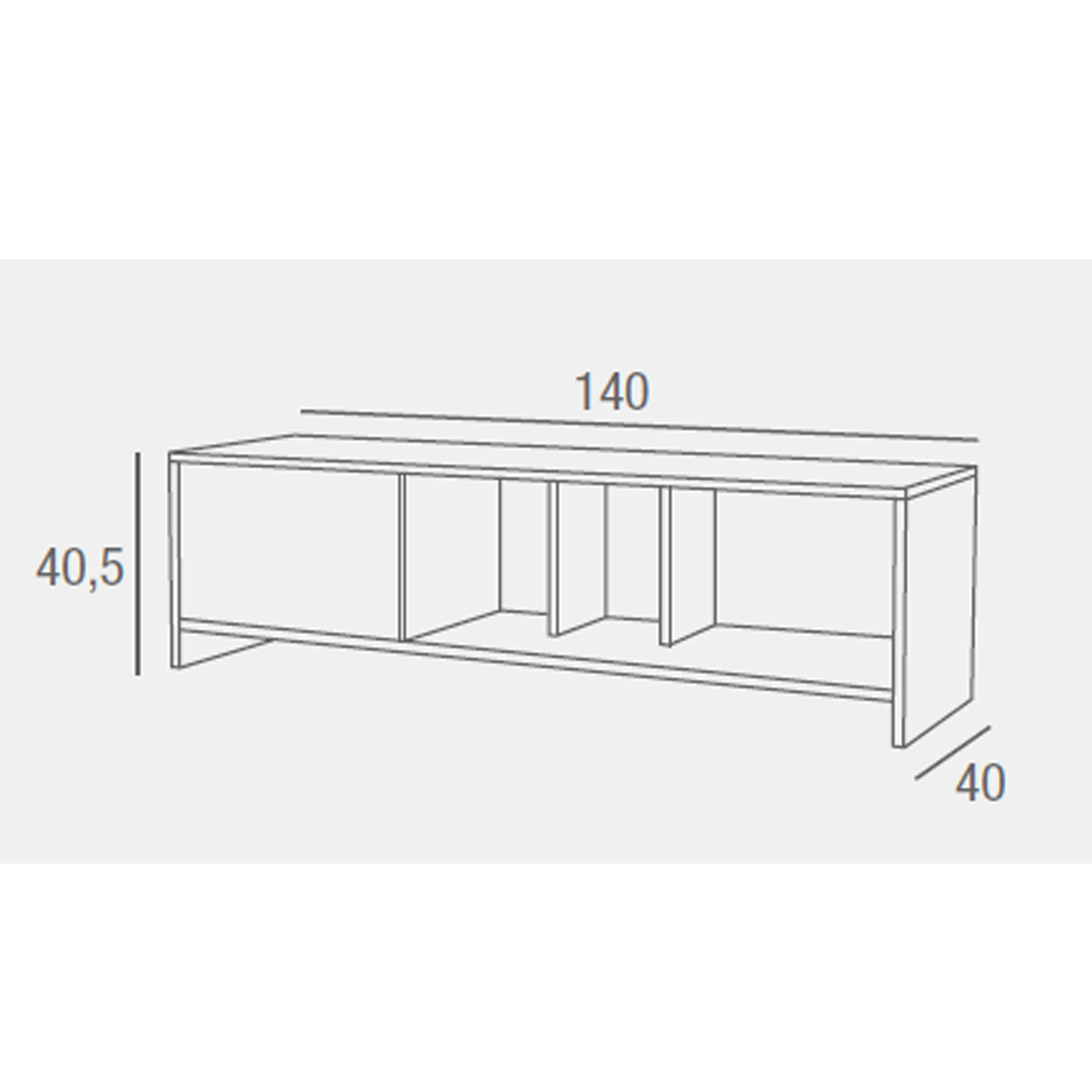 Mueble TV SUE