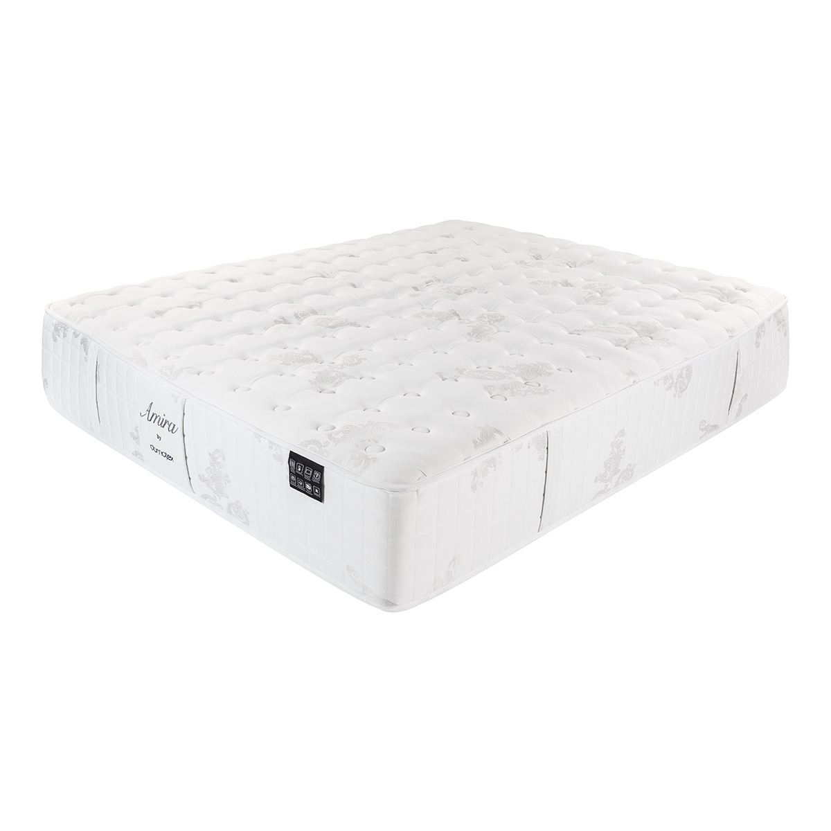 Colchón viscoelástico y muelle ensacado domotex® HAMIRA