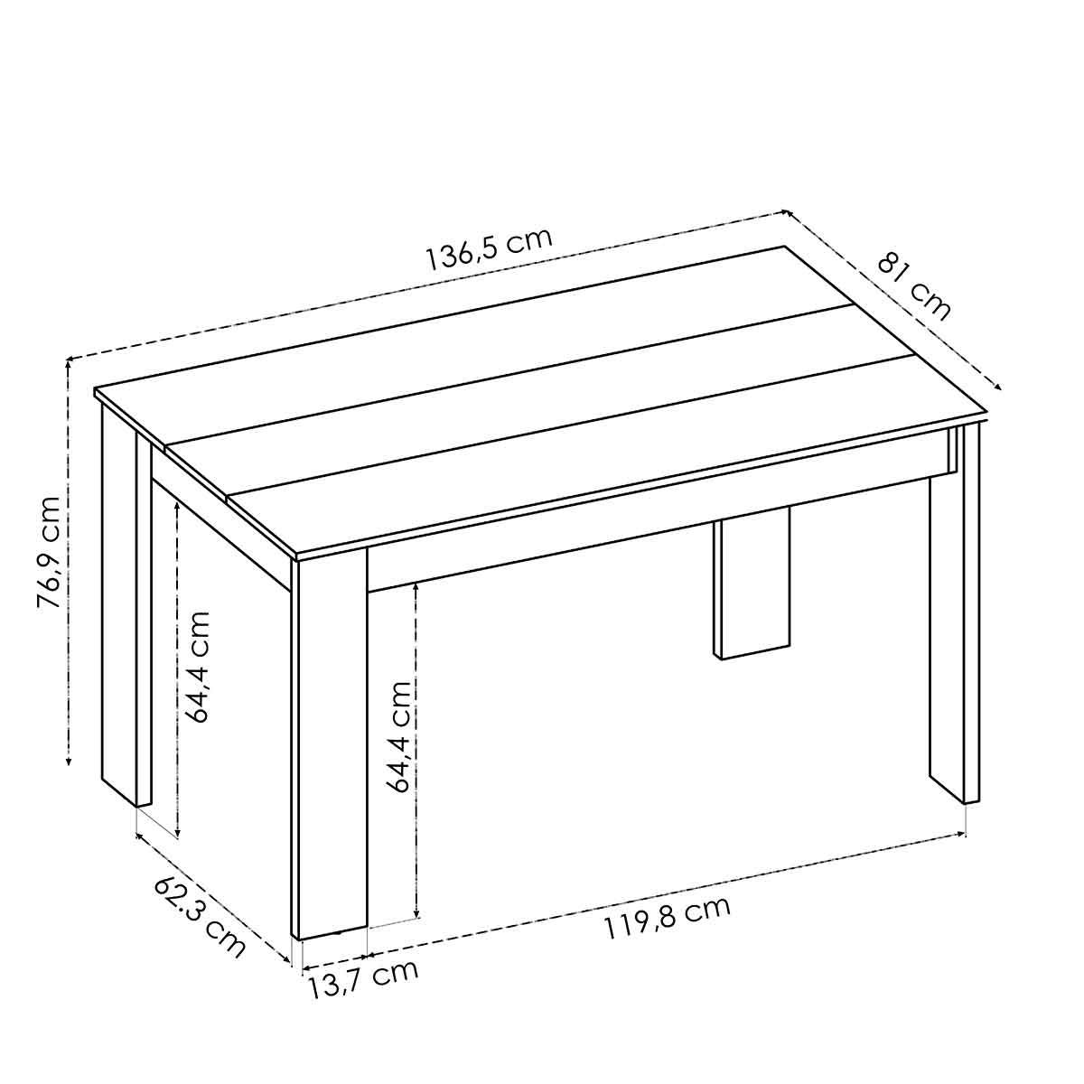 Mesa comedor TINOS