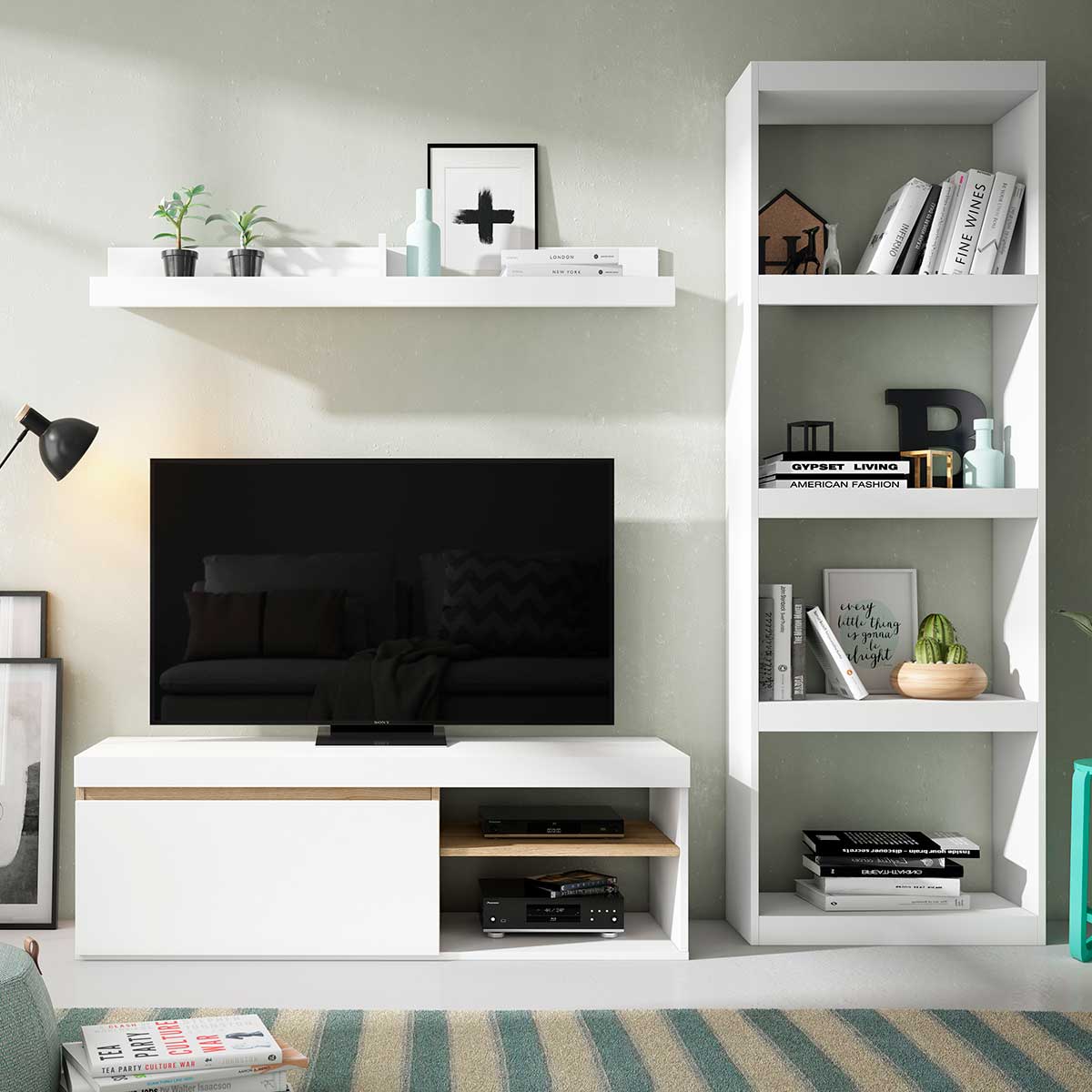 Mueble TV Daven - Polque - venta online - Mueble salón barato pequeño