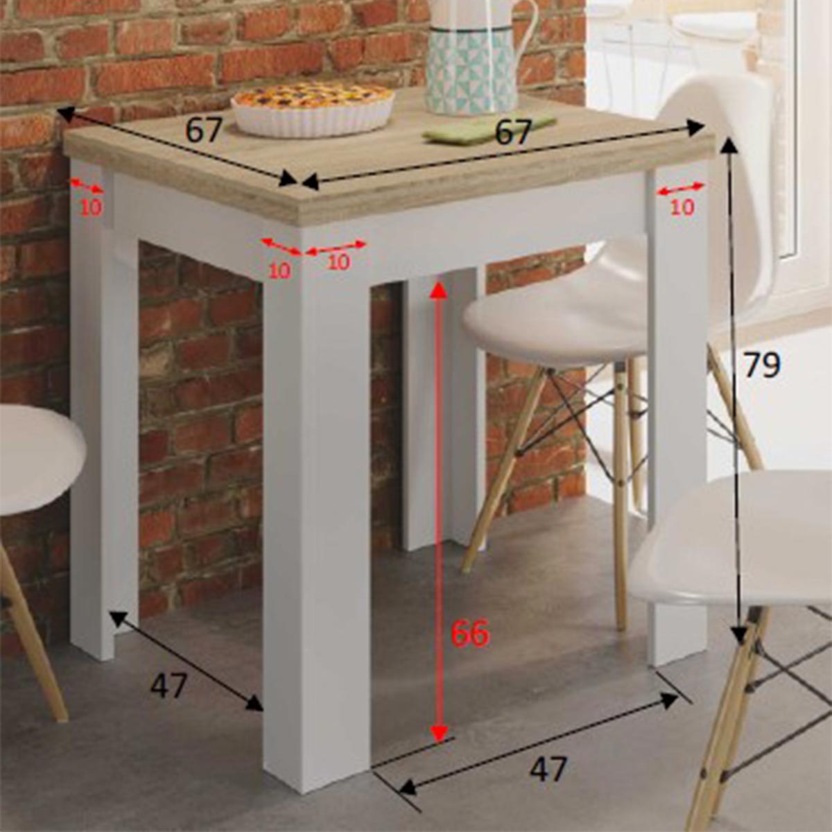 Mesa auxiliar extensible DUPLO
