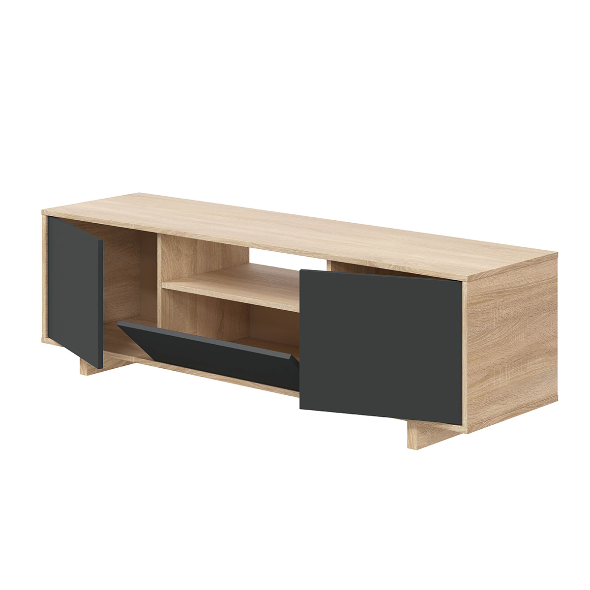 Modulo TV 3 puertas WONER