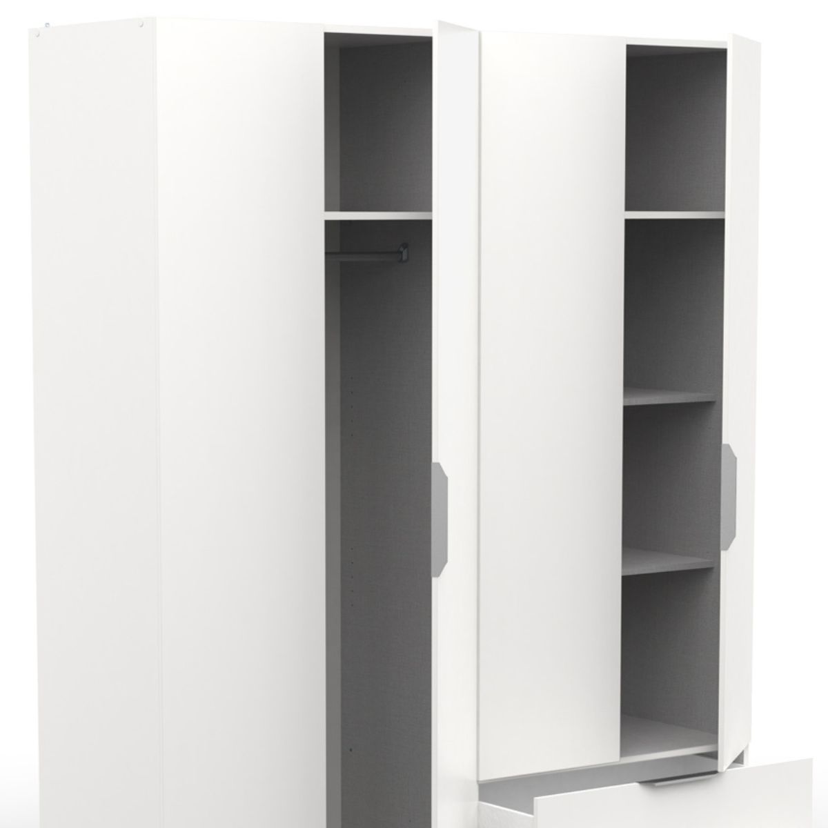 Armario puertas batientes PHANTOM