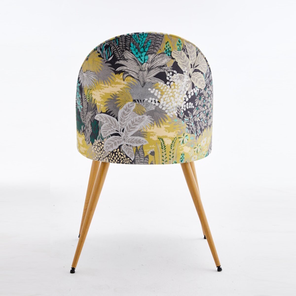 Silla de comedor NAIA estampado verde