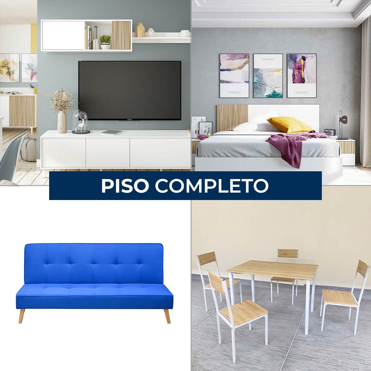 Piso completo por 599 €